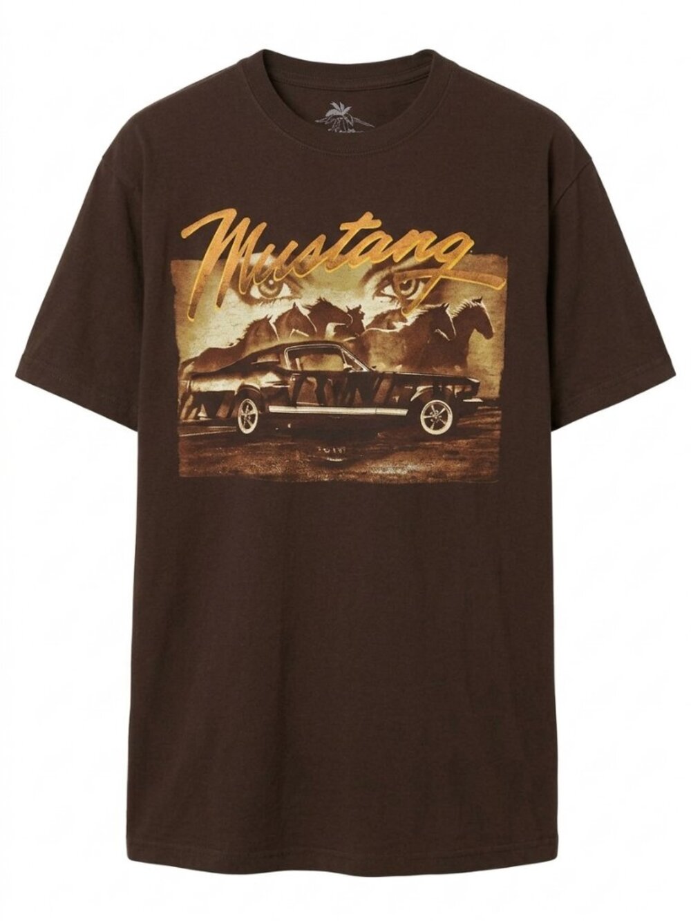 Men’s Mustang S/S Tee Shirt X-Large Brown
